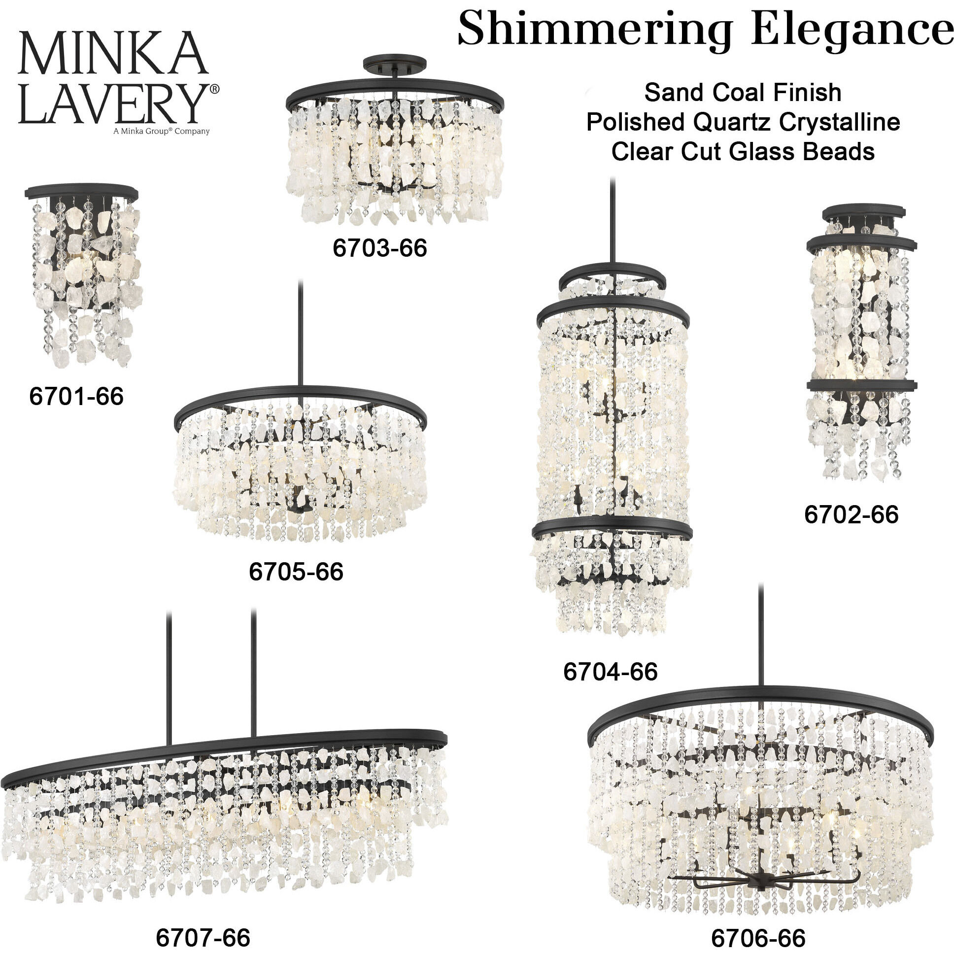 Shimmering Elegance 14 Light Chandelier Ceiling Light